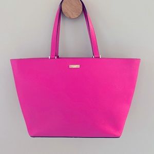 Kate Spade Hot Pink Tote Purse